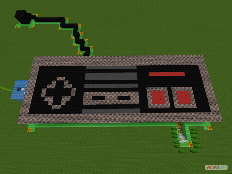 NES Controller mit Super Mario Level (4)